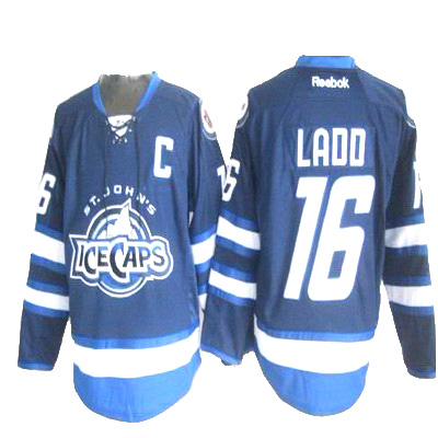 2012 New style Winnipeg Jets 16 Andrew Ladd St. John's IceCaps Blue NHL Hockey Jersey